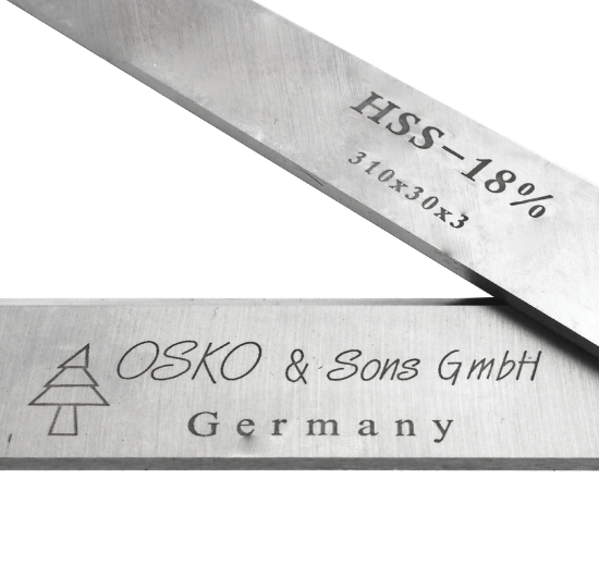 Osko Double Planer Knife HSS 18