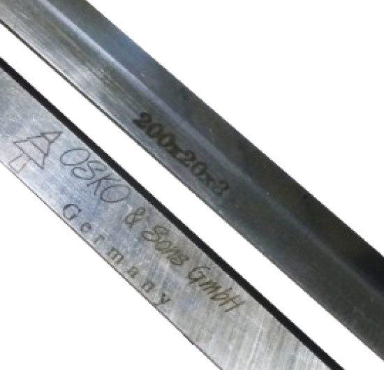 Osko Single Planer Knife TCT